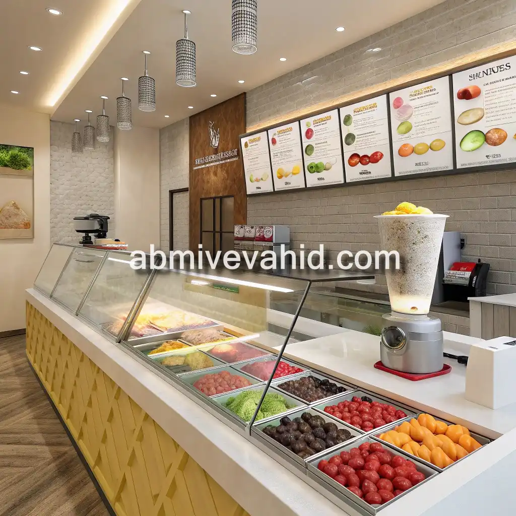 خرید آنلاین و حضوری انواع آبمیوه و بستنی با قیمت مناسب در پردیس بلوار ابن سینا