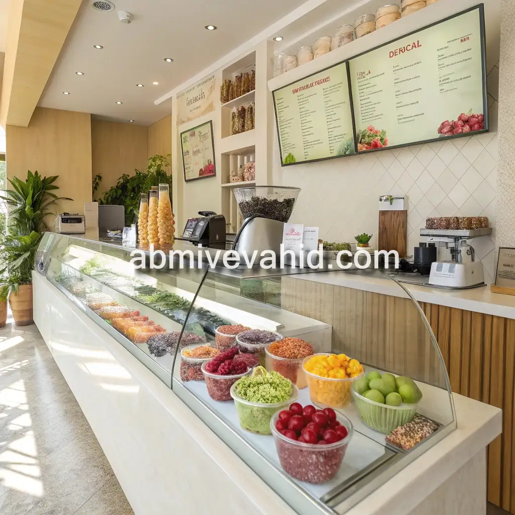 خرید آنلاین و حضوری انواع آبمیوه و بستنی با قیمت مناسب در پردیس ملاصدرا