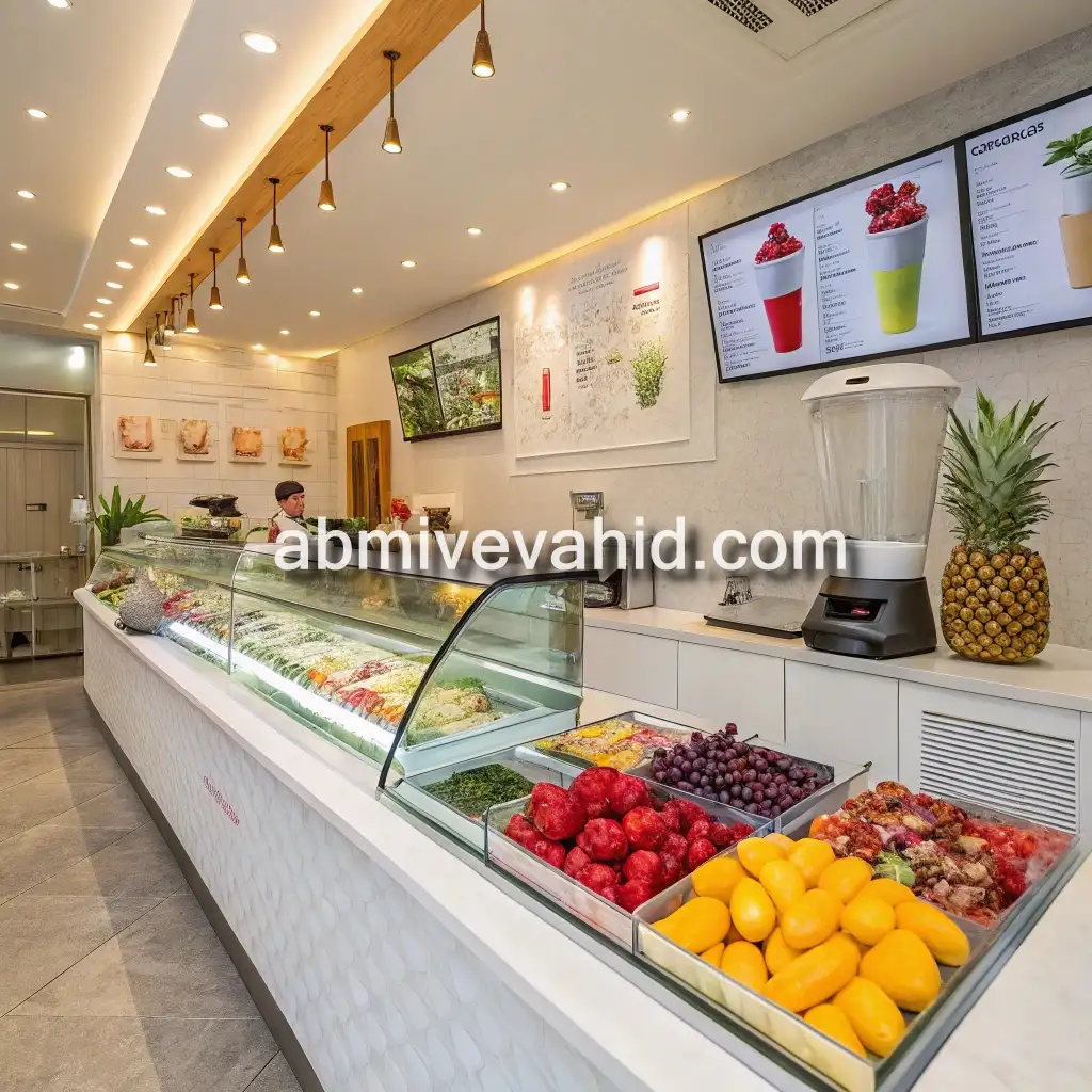 خرید آنلاین و حضوری انواع آبمیوه و بستنی با قیمت مناسب در پردیس نخلستان