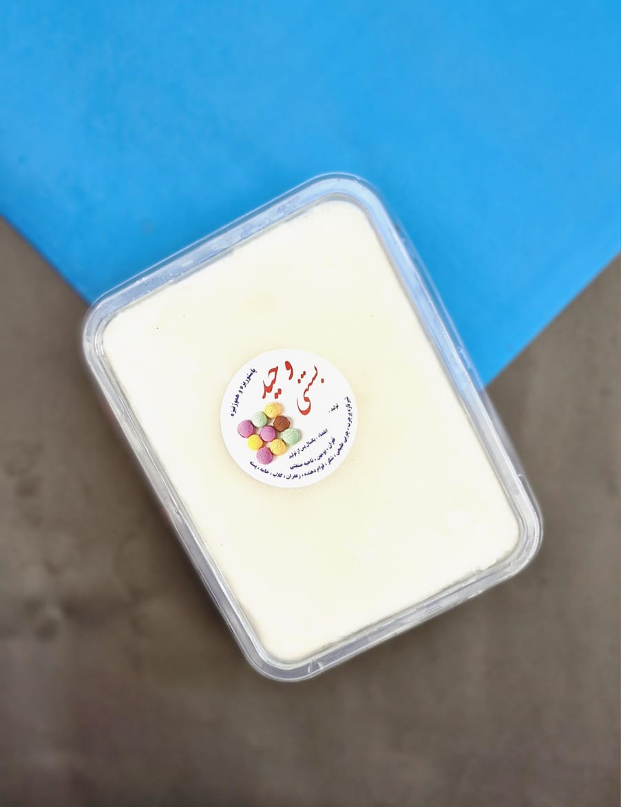 بستنی وانیلی